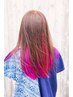 ¥6000off【派手髪はこちら】カラー＋インナーカラー ＋TOKIOトリートメント