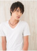 ≪mod's men≫重めバングの目力ＵＰこなれ感ショートウルフc