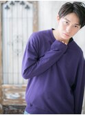 ダークアッシュでハンサムマニッシュ韓国ヘアーd