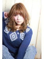 アディクト 東陽町西口(addict)&nbsp;重めバングレイヤー＿ブラウン＿ロング［東陽町］