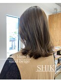 no bleach beige color