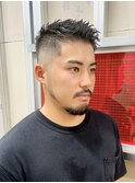 YS STILE.束感ショート.波巻き.ハイライト.マッシュパーマ130