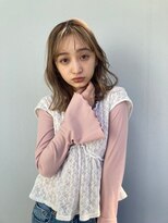 ローウェ 二子玉川(Louwe)&nbsp;ボブ/大人かわいい/フェザーバング/透け感グレージュ