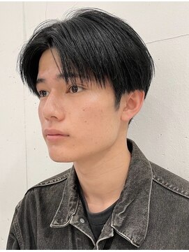 スー 渋谷(suu) メンズニュアンスパーマ波巻きスパイラルメンズパーマ