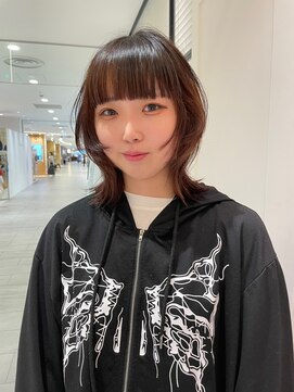 ビーハイブアヴェダ PARCO2店(BEHIVE AVEDA) 【sakuya】ウルフレイヤー