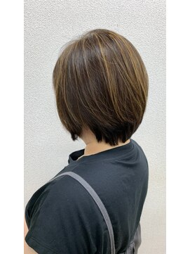 松本平太郎美容室 大宮店 イノアカラー×ハイライト