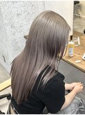 シルバーグレージュ×レイヤーカット【野上翔平】