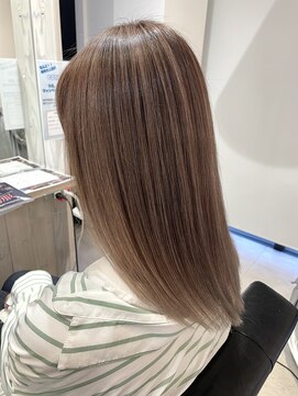 シャルムヘアー(charme hair) ベージュカラーバレイヤージュ