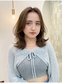 美髪レイヤーカット くびれミディ ワンレン 髪質改善 小顔仙台