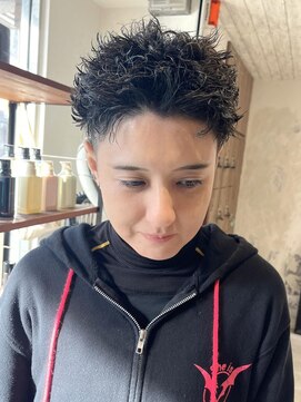 ボコカ(bococa) ツイストパーマ メンズカット