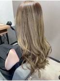 根元ぼかしハイライト
