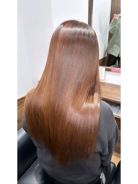 ブレンドバイハピネス(Blend by happiness) 髪質改善トリートメントストレートロングレイヤー20代30代40代