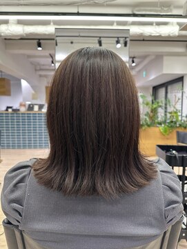 オーシャン(Ocean) 【OceanHair&Life 川上彩夏】10代/20代/切りっぱなし/