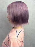 イメチェンヘアスタイルホワイトブロンド外ハネボブ美髪のススメ