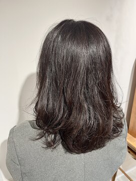 ヘアーポケット 恵比寿(hair pocket) 艶パーマローレイヤー/髪質改善/艶カラー/小顔カット/30代/40代