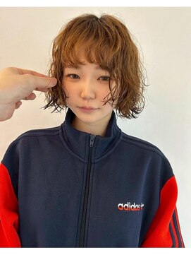 エン クラン バイ ヘッドライト たまプラーザ南口店(en. clan by HEADLIGHT) たまプラ/レイヤーカット/ボブパーマ/地毛風カラー/