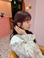 ボタン シブヤ(VOTAN SHIBUYA)&nbsp;ブリーチなし pink brown