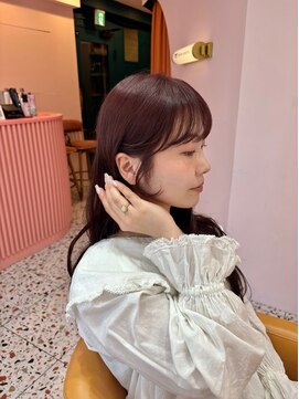 ボタン シブヤ(VOTAN SHIBUYA) ブリーチなし pink brown