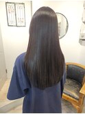 黒髪ストレート
