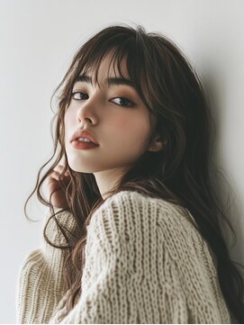 ランデブー 大宮(Rende-Zvous) ホワイトグレージュ/デジタルパーマ/チェリーブラウン/大宮