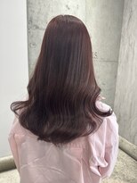 ロンドルピナス 小倉(Lond Lupinus) ミディアムヘア暗めカラー/デザインカラー/フェイスフレーミング