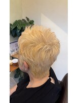 ピープスヘアー(peeps hair)&nbsp;ハイトーンショート