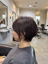 ラ シック(La chic) ショート×ラベンダーベージュ