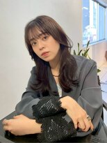 ディフィーノ 赤坂(DIFINO)&nbsp;レイヤーカット/ミディアム/くびれ/透明感グレージュ