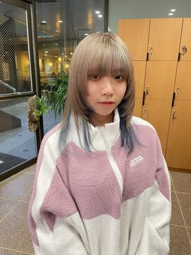 ブランコ 名古屋栄(BLANCO) レイヤーカット×インナーカラー/綾華