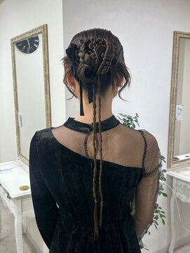 クレム 博多駅店(ChLem) ヘアセット カチモリ カチモリヘア お呼ばれヘア 福岡美容室