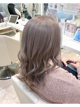 ケンジ 平塚 アネッタ(KENJE annetta) 【ダブルカラー】シルバーホワイト