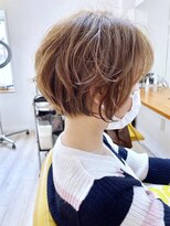 モリオ フロム ロンドン 成増店&nbsp;【morio成増 セリザワ】ショートボブ　ゆるめパーマ
