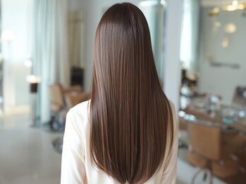 ペグ(Peg)の写真/髪質に合わせてご提案！髪質改善ストレート＆TRで、梅雨前の髪の悩み解決◎潤う艶髪へ！