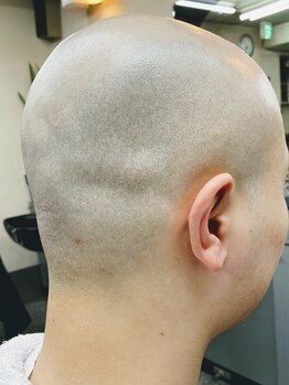 ムア(MUA)の写真/剃髪・スキンヘッド!女性でもOK。子供でもOK 初めてで不安でしたら気軽にご相談ください♪
