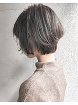 ヘアーアンドアトリエ マール(Hair&Atelier Marl)&nbsp;【Marl】グレージュカラーのショートボブ♪
