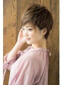 ６/８open！ひし形シルエットグレージュエアリーショート