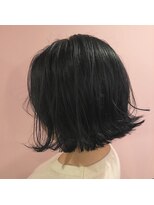 大人かわいい切りっぱなし外ハネボブ☆