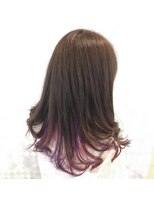 イーティーシーココ(ETC CoCo)&nbsp;インナーカラー×パ-プル