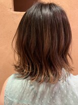 アイムアネックス サラ 三条店(I'm annex sala)&nbsp;伸ばしかけ軽やか外ハネボブ