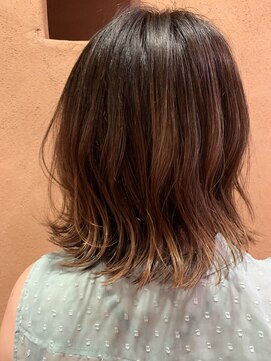 アイムアネックス サラ 三条店(I'm annex sala) 伸ばしかけ軽やか外ハネボブ