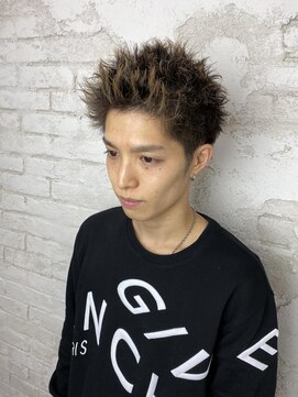 プライズ アイリス 池袋東口店(prize Iris) ツンツンスパイキー/ベリーショート/刈り上げ