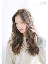 プティルカ(PutiLuca D.C.)&nbsp;透け感たっぷりミックスグレージュカール