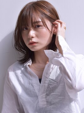 バロンフェム(baLon.fem) baLon.fem【yu-ma】レイヤーボブ スモーキーベージュ