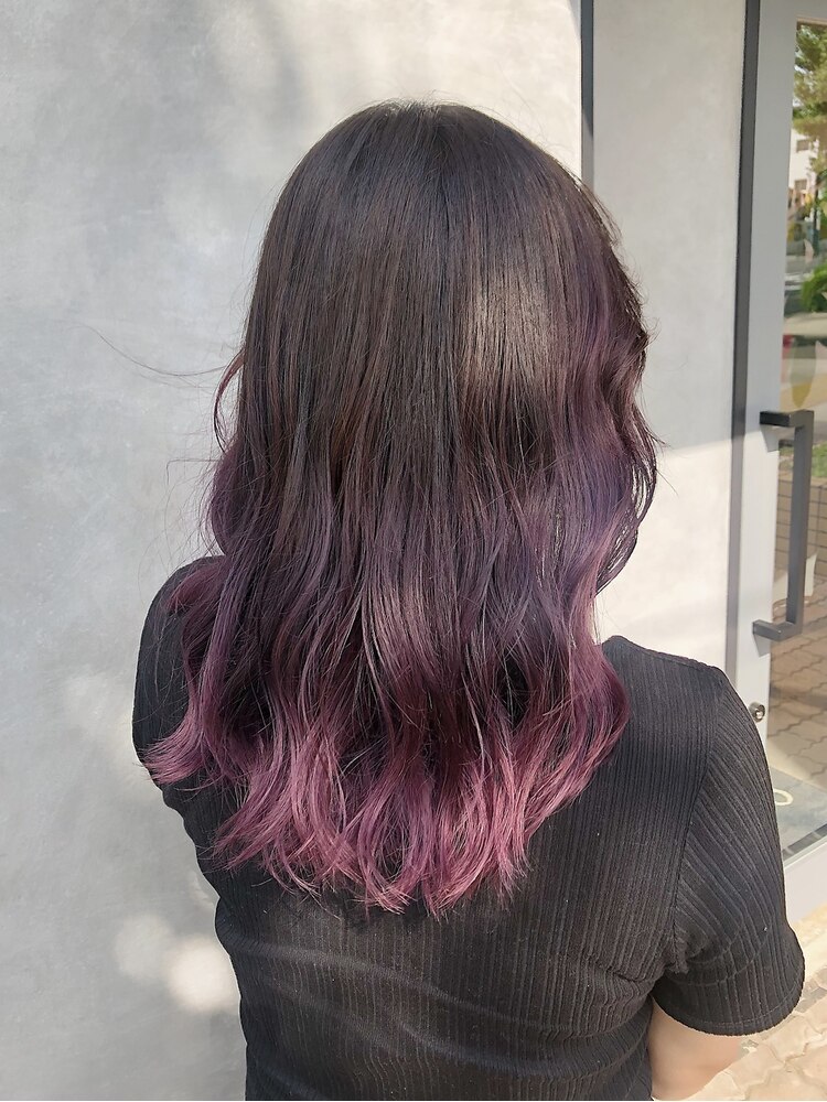 3色グラデーションカラー pink × purple：L126331419｜アオノバ バイ 
