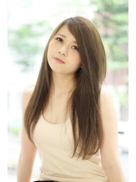 美容室 リーフ 竜南店(LeaF) さらつやスーパーストレートで大人グラムな印象に☆