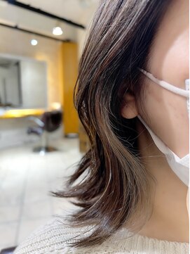 ネオリーブ チッタ 阿佐ヶ谷店(Neolive citta) インナーカラー ベージュ