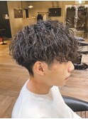 【京都波巻きパーマ】マッシュスタイル
