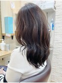 20代30代40代50代ひし形ロングレイヤー Cカーブカット☆
