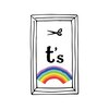 ティズ(t's)のお店ロゴ