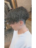 泉佐野でメンズパーマはお任せ下さい! 波巻きスパイラル